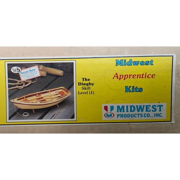 Midwest Products Co., 'The Dinghy', Kit #950, Skill Level 1, All Wood Model, New - Picture 3 of 11
